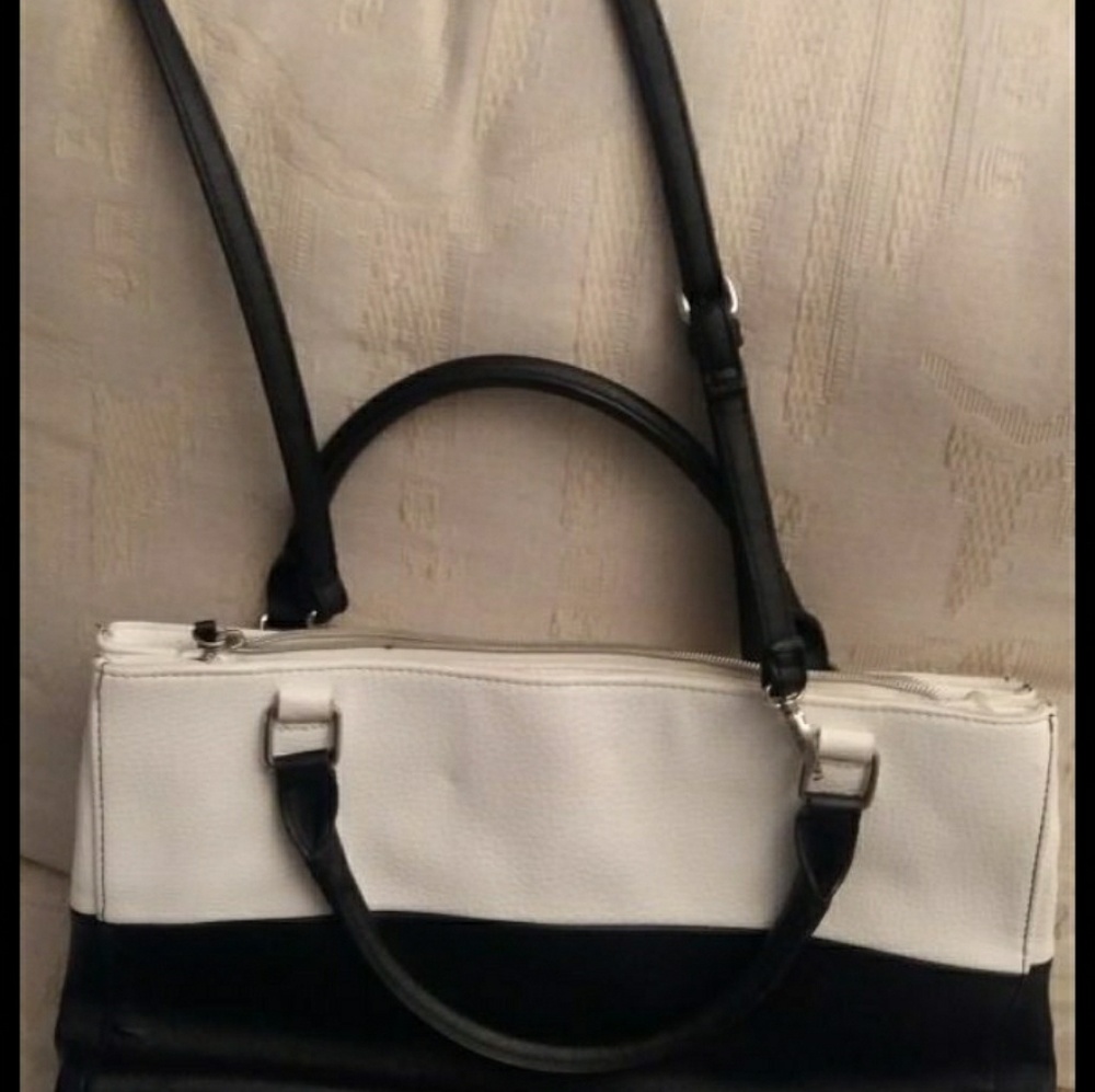 Black and White Women's Handbag